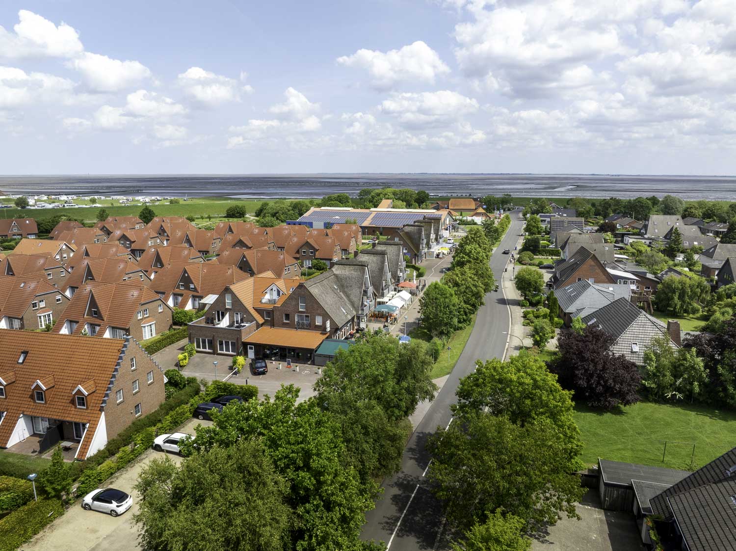 Ferienwohnung an der Nordsee: Reetdachhaus Burhave